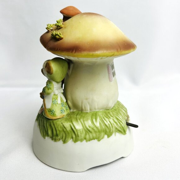 Enesco Mice Vintage Mushroom Schoolhouse Music Box "School Days" Retired - Picture 3 of 8